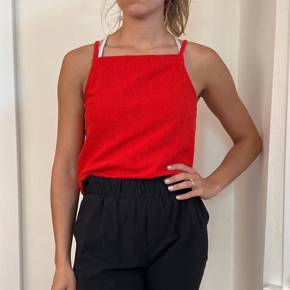 Madewell Red Tank Top